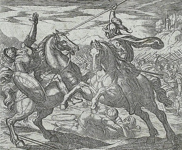 The Age of Iron, published 1606. Creators: Antonio Tempesta, Wilhelm Janson