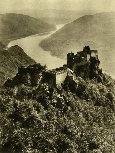Aggstein Castle, Wachau, Lower Austria, c1935. Creator: Unknown