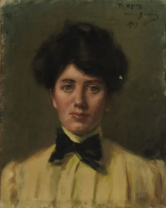Framed Print : Agnes, 1903. Creator: Alice Pike Barney Framed Print : Agnes, 1903. Creator: Alice Pike Barney