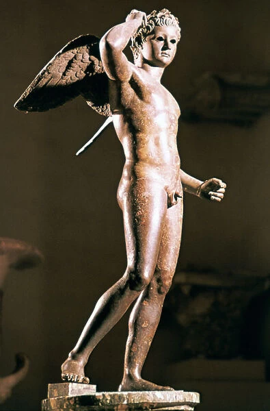 Agon, statue from the Roman period, Madhia, Tunisia
