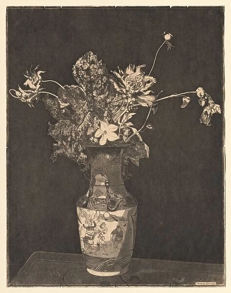 The Agony of Flowers, 1890-1895. Creator: Theodore Roussel (French, 1847-1926)