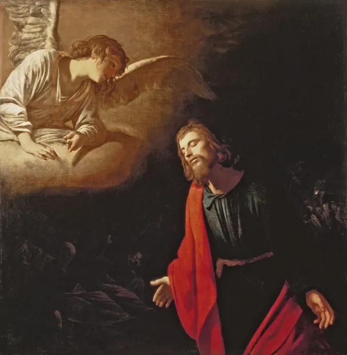 Framed Print : The Agony in the Garden, c. 1615 Framed Print : The Agony in the Garden, c. 1615