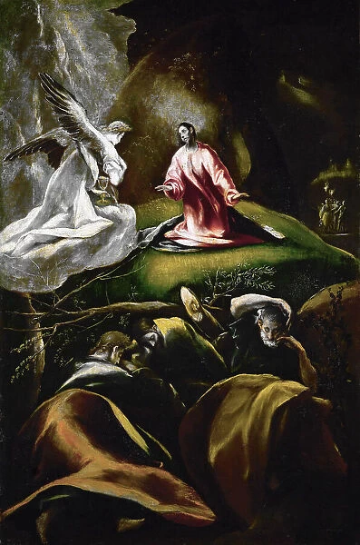 The Agony in the Garden, ca 1608. Creator: El Greco, Dominico (1541-1614)