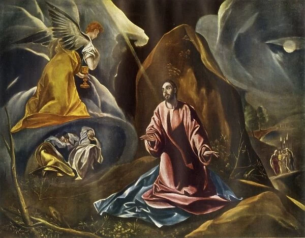 The Agony in the Garden of Gethsemane, 1590s, (1946). Creator: Studio of El Greco