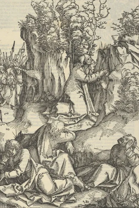 Framed Print : The Agony in the Garden, from Speculum passionis domini nostri Ihesu Christi, 1507 Framed Print : The Agony in the Garden, from Speculum passionis domini nostri Ihesu Christi, 1507