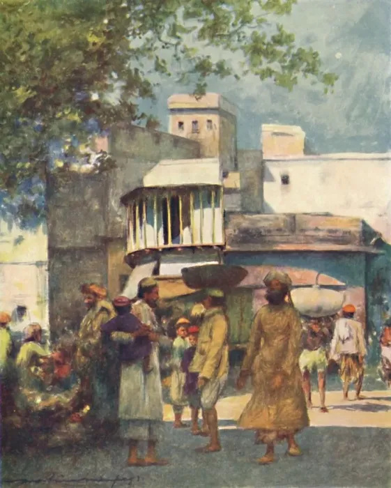 Framed Print : Agra, 1905. Artist: Mortimer Luddington Menpes Framed Print : Agra, 1905. Artist: Mortimer Luddington Menpes