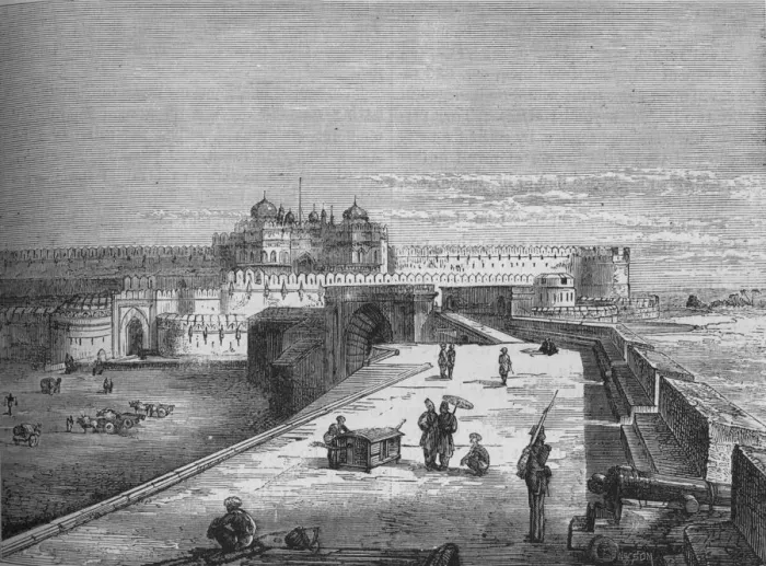 Framed Print : Agra, c1880 Framed Print : Agra, c1880