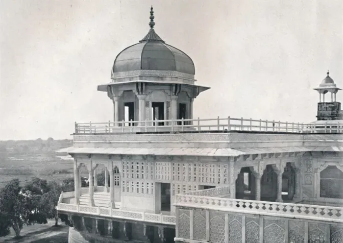Framed Print : Agra. The Jasmine Tower, c1910. Creator: Unknown Framed Print : Agra. The Jasmine Tower, c1910. Creator: Unknown