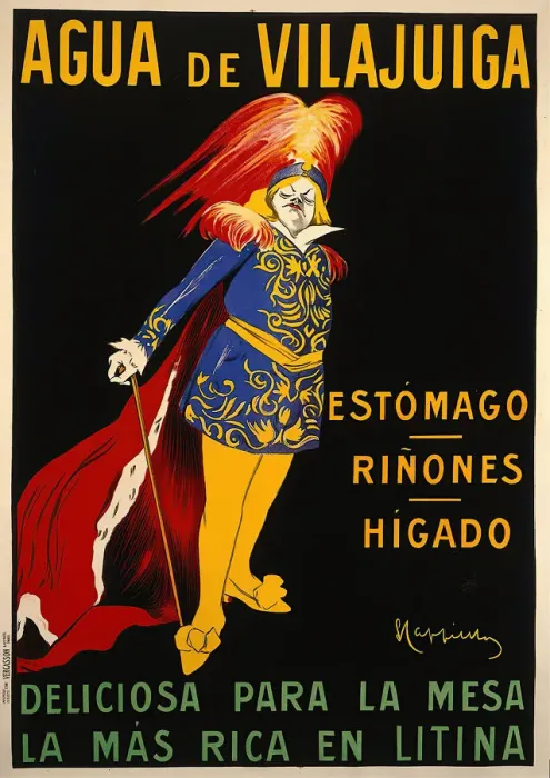 Framed Print : Agua de Vilajuiga, c. 1912. Creator: Cappiello, Leonetto (1875-1942) Framed Print : Agua de Vilajuiga, c. 1912. Creator: Cappiello, Leonetto (1875-1942)