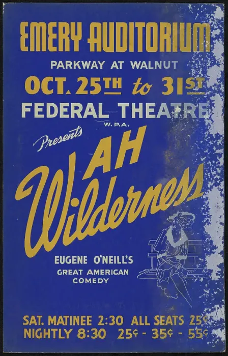 Framed Print : Ah, Wilderness!, Cincinnati, 1937. Creator: Unknown Framed Print : Ah, Wilderness!, Cincinnati, 1937. Creator: Unknown
