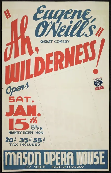 Framed Print : Ah Wilderness!, Los Angeles, 1938. Creator: Unknown Framed Print : Ah Wilderness!, Los Angeles, 1938. Creator: Unknown