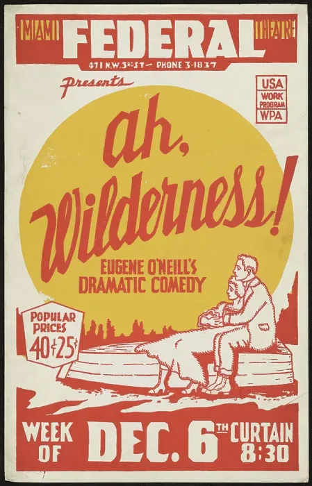 Framed Print : Ah, Wilderness!, Miami, 1937. Creator: Unknown Framed Print : Ah, Wilderness!, Miami, 1937. Creator: Unknown