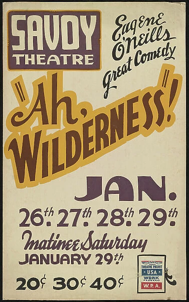 Ah, Wilderness!, San Diego, 1938. Creator: Unknown