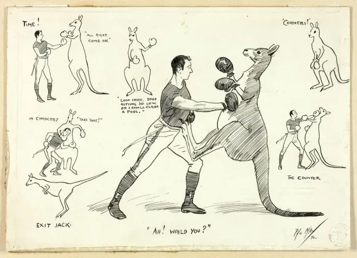 Framed Print : Ah! Would You?, 1892. Creator: Philip William May Framed Print : Ah! Would You?, 1892. Creator: Philip William May