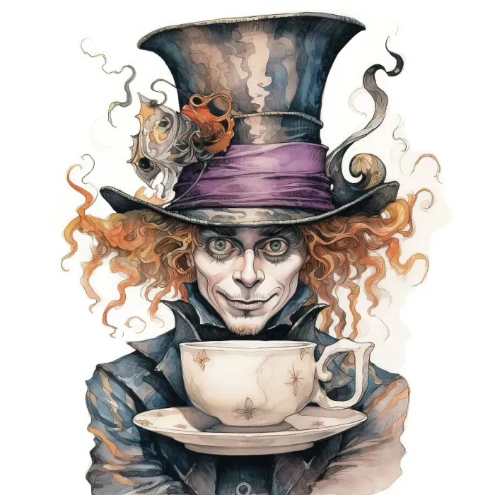 Framed Print : AI IMAGE - The Mad Hatter, from Alice in Wonderland, 2023. Creator: Heritage Images. AI IMAGE - The Mad Hatter, from Alice in Wonderland, 2023. Creator: Heritage Images Framed Print : AI IMAGE - The Mad Hatter, from Alice in Wonderland, 2023. Creator: Heritage Images. AI IMAGE - The Mad Hatter, from Alice in Wonderland, 2023. Creator: Heritage Images