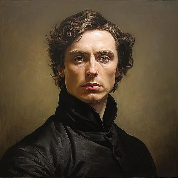 AI IMAGE - Portrait of John Keats, 19th century, (2023). Creator: Heritage Images