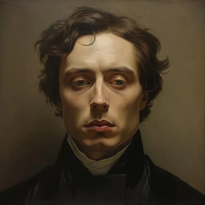 Framed Print : AI IMAGE - Portrait of John Keats, 19th century, (2023). Creator: Heritage Images Framed Print : AI IMAGE - Portrait of John Keats, 19th century, (2023). Creator: Heritage Images
