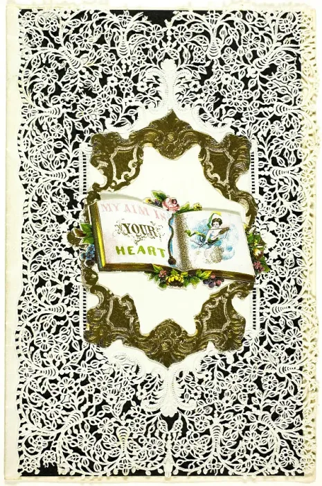 Framed Print : My Aim is Your Heart (valentine), n.d. Creator: Unknown Framed Print : My Aim is Your Heart (valentine), n.d. Creator: Unknown