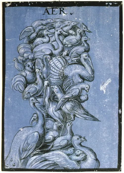 Framed Print : Air, c1600 Framed Print : Air, c1600