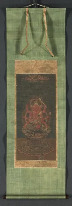 Framed Print : Aizen, The God of Love, 1500s. Creator: Unknown Framed Print : Aizen, The God of Love, 1500s. Creator: Unknown
