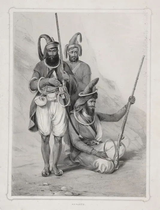 Framed Print : Akalees, (Indian warriors), 1844. Artist: Lowes Dickinson Framed Print : Akalees, (Indian warriors), 1844. Artist: Lowes Dickinson