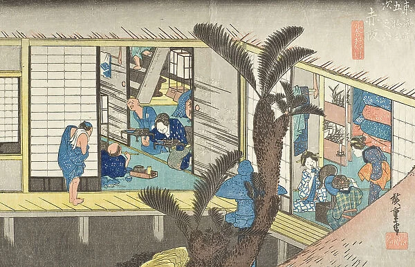 Akasaka, between circa 1833 and circa 1834. Creator: Ando Hiroshige