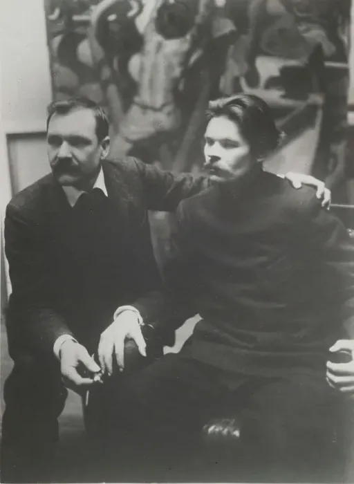 Framed Print : Akseli Gallen-Kallela and Maxim Gorky in Helsinki, c. 1905 Framed Print : Akseli Gallen-Kallela and Maxim Gorky in Helsinki, c. 1905