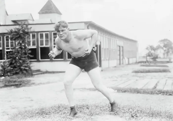 Framed Print : Al Palzer, boxer, between c1910 and c1915. Creator: Bain News Service Framed Print : Al Palzer, boxer, between c1910 and c1915. Creator: Bain News Service
