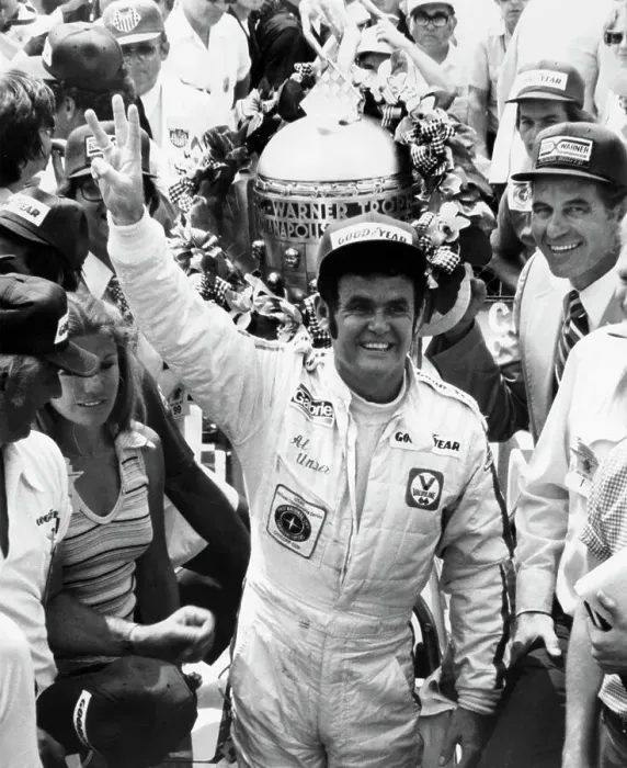 Framed Print : Al Unser, winner of the Indy 500, 1978 Framed Print : Al Unser, winner of the Indy 500, 1978