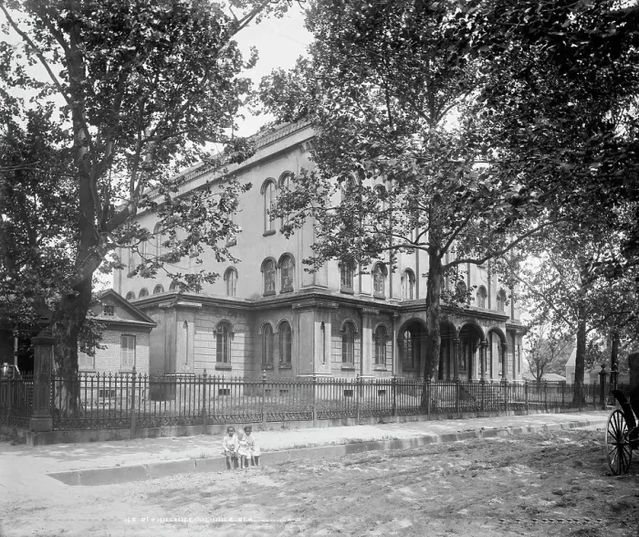 Framed Print : Alabama Medical College, Mobile, Ala. between 1900 and 1906. Creator: Unknown Framed Print : Alabama Medical College, Mobile, Ala. between 1900 and 1906. Creator: Unknown