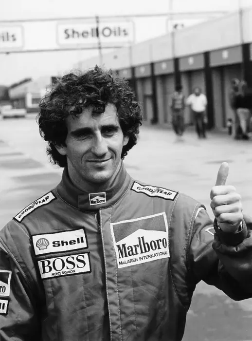 Framed Print : Alain Prost, c1984-c1989 Framed Print : Alain Prost, c1984-c1989