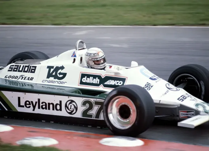 Framed Print : Alan Jones racing a Williams-Cosworth FW07B, British Grand Prix, Brands Hatch, Kent, 1980 Framed Print : Alan Jones racing a Williams-Cosworth FW07B, British Grand Prix, Brands Hatch, Kent, 1980