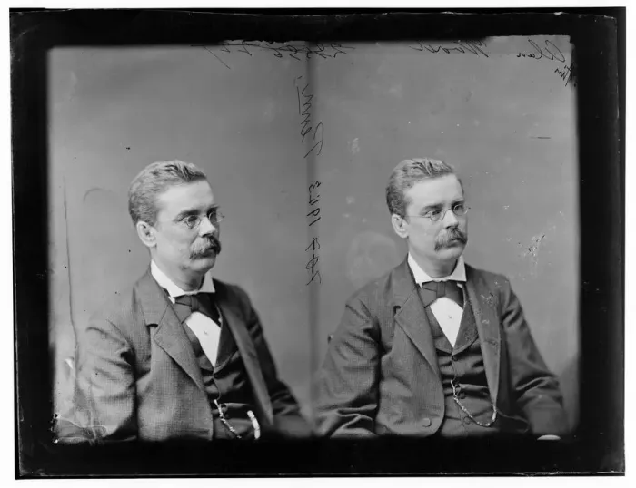 Framed Print : Alan Wood of Pennsylvania, 1865-1880. Creator: Unknown Framed Print : Alan Wood of Pennsylvania, 1865-1880. Creator: Unknown