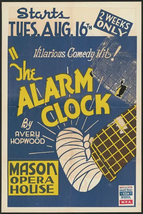 Framed Print : The Alarm Clock, Los Angeles, 1938. Creator: Unknown Framed Print : The Alarm Clock, Los Angeles, 1938. Creator: Unknown