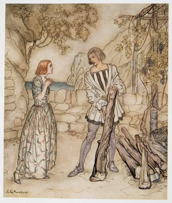 Framed Print : Alas, now, pray you, work not so hard, illustration from The Tempest, 1926 Framed Print : Alas, now, pray you, work not so hard, illustration from The Tempest, 1926