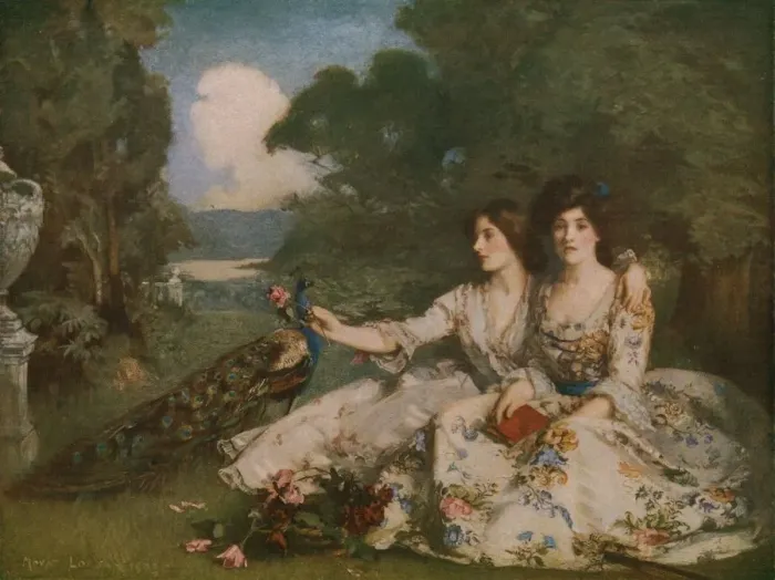 Framed Print : Alas that Spring should Vanish with the Rose, 1903, (c1930). Creator: William Mouat Loudan Framed Print : Alas that Spring should Vanish with the Rose, 1903, (c1930). Creator: William Mouat Loudan