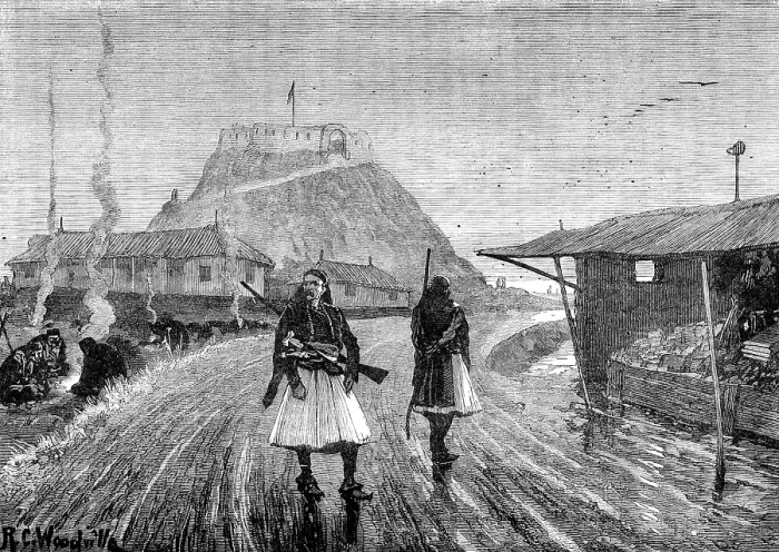 Framed Print : The Albanian Question: Tusi, offered in exchange for Gusinje, 1880. Creator: Unknown Framed Print : The Albanian Question: Tusi, offered in exchange for Gusinje, 1880. Creator: Unknown