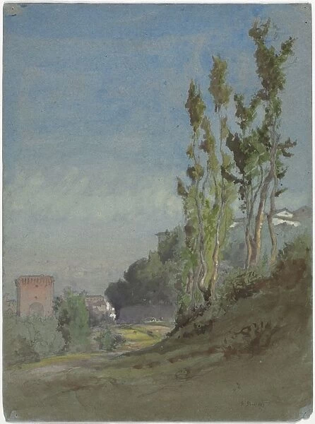Albano, Italy, c. 1872. Creator: George Inness (American, 1825-1894)
