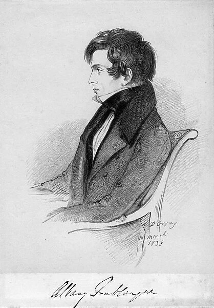 Albany Fonblanque, journalist, c1820-1850. Artist: Alfred d Orsay