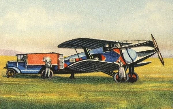Albatros L 72c cargo plane, 1920s, 1932. Creator: Unknown