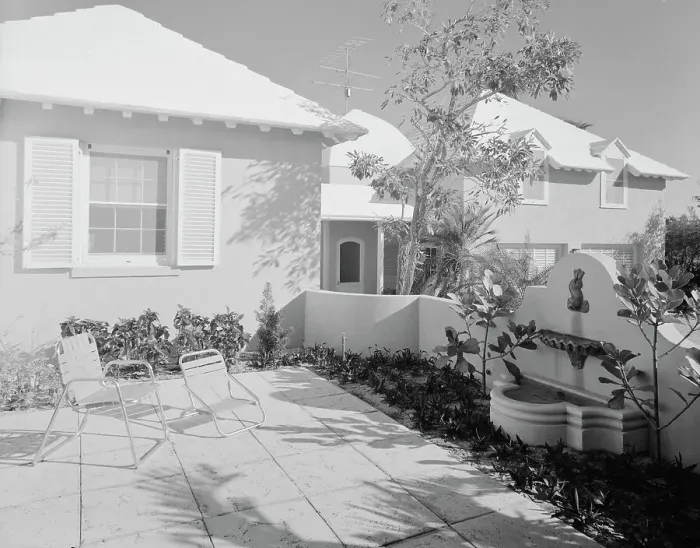Framed Print : Albert D. Williams, residence in Naples, Florida, 1959. Creator: Gottscho-Schleisner, Inc