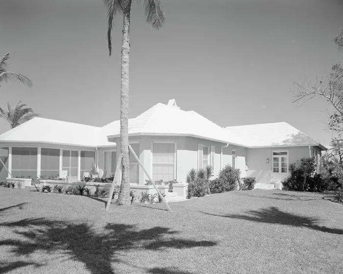 Framed Print : Albert D. Williams, residence in Naples, Florida, 1959. Creator: Gottscho-Schleisner, Inc Framed Print : Albert D. Williams, residence in Naples, Florida, 1959. Creator: Gottscho-Schleisner, Inc