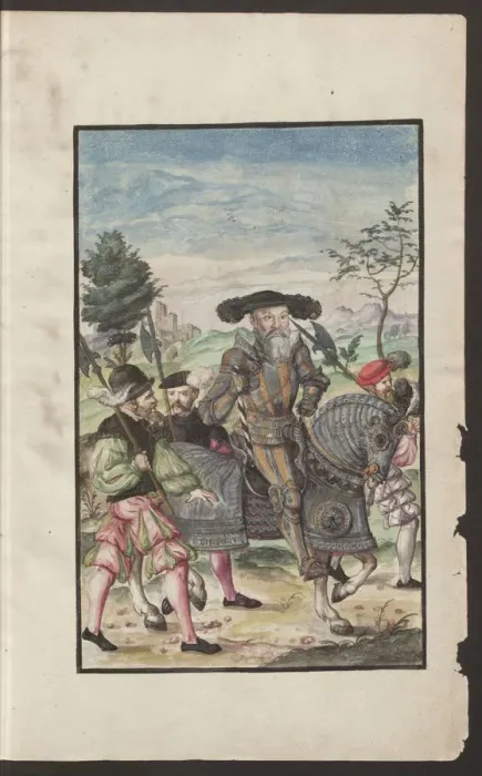 Framed Print : Albert, Duke of Prussia (From: Kriegsordnung), 1555. Artist: Anonymous Framed Print : Albert, Duke of Prussia (From: Kriegsordnung), 1555. Artist: Anonymous