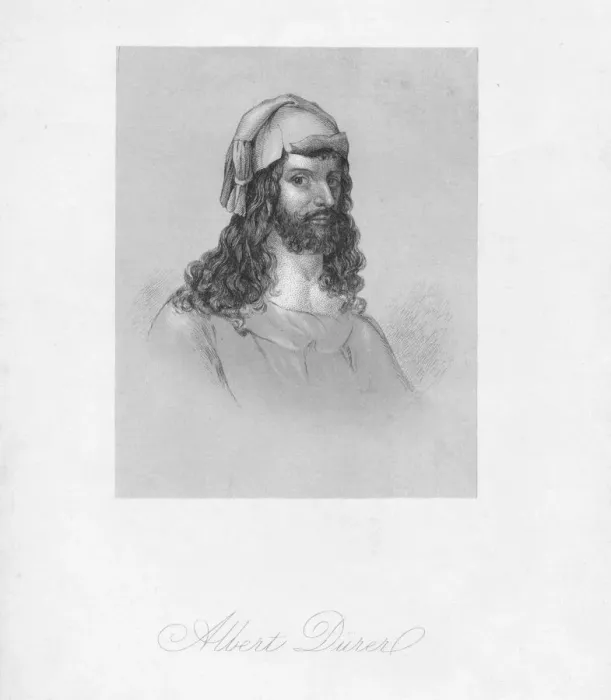 Framed Print : Albert Durer, (c1850). Creator: Francis Croll Framed Print : Albert Durer, (c1850). Creator: Francis Croll