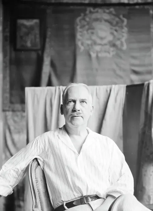 Framed Print : Albert Herter between 1932 and 1942. Creator: Arnold Genthe Framed Print : Albert Herter between 1932 and 1942. Creator: Arnold Genthe