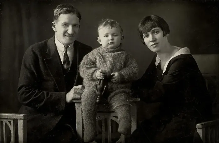 Framed Print : Albert, Maria, and Bert Kotter, 1928. Creator: Unknown Framed Print : Albert, Maria, and Bert Kotter, 1928. Creator: Unknown