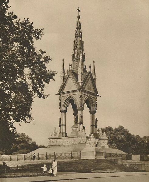 The Albert Memorial Challenges Climate and Criticism, c1935. Creator: Unknown
