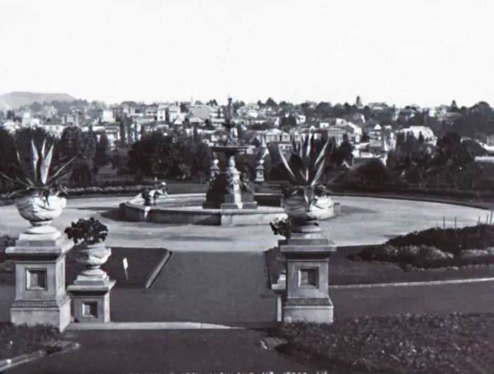 Framed Print : Albert Park, Auckland. Creator: Unknown Framed Print : Albert Park, Auckland. Creator: Unknown