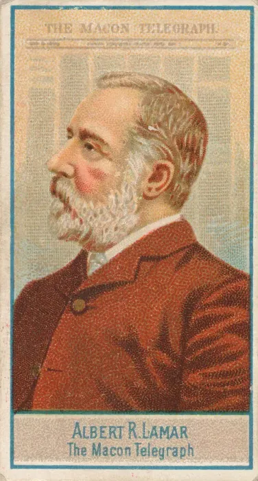 Framed Print : Albert R. Lamar, The Macon Telegraph, from the American Editors series (N1 Framed Print : Albert R. Lamar, The Macon Telegraph, from the American Editors series (N1