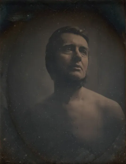 Framed Print : Albert Sands Southworth, ca. 1845-50. Creators: Josiah Johnson Hawes Framed Print : Albert Sands Southworth, ca. 1845-50. Creators: Josiah Johnson Hawes